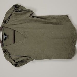 Lauren Ralph Lauren Khaki Short Sleeve Tee